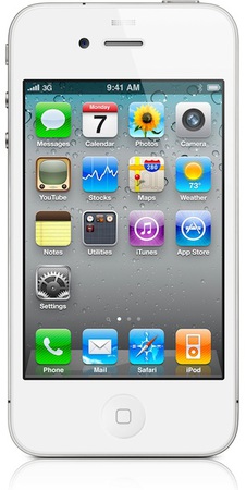 Смартфон APPLE iPhone 4 8GB White - Обнинск
