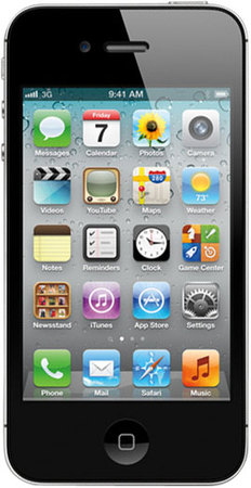 Смартфон APPLE iPhone 4S 16GB Black - Обнинск