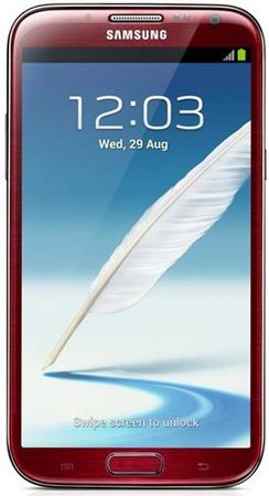 Смартфон Samsung Galaxy Note 2 GT-N7100 Red - Обнинск